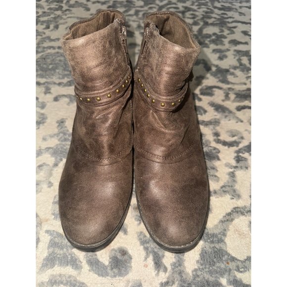 Baretraps Rosea brown booties women’s 8 - Picture 2 of 5